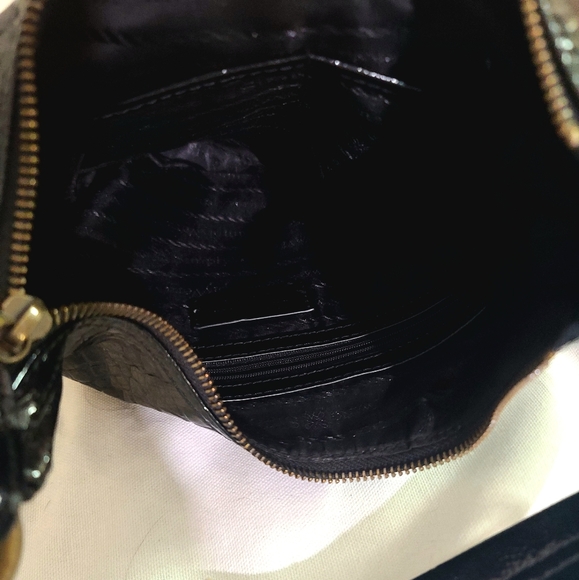 Simply Vera Wang Faux Crocodile Hobo bag - Picture 3 of 7